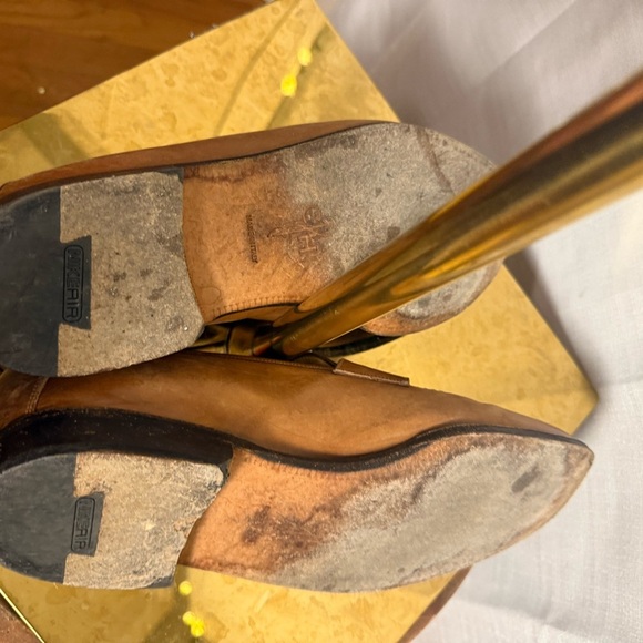 Cole Haan Tan Leather Slip-On Loafers with Cushioned Insole - Picture 5 of 5